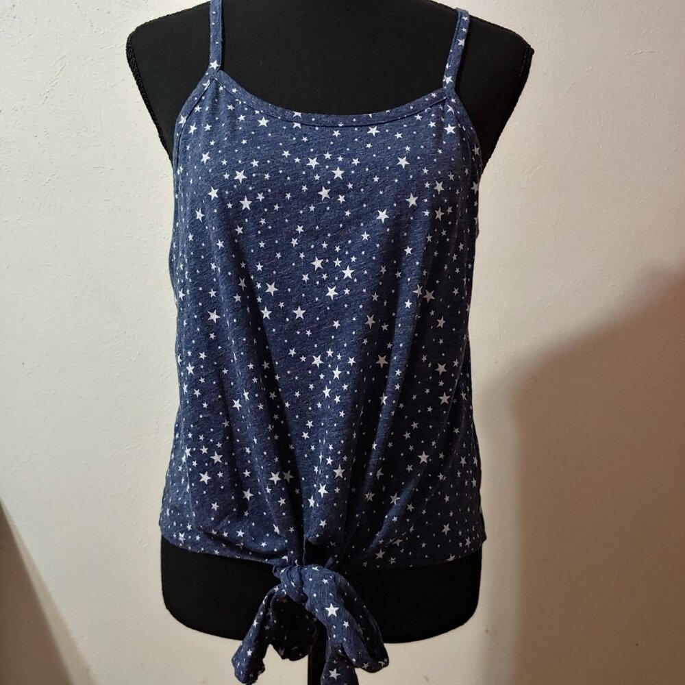 BOBI LOS ANGELES  TIE FRONT CAMI TANK TOP